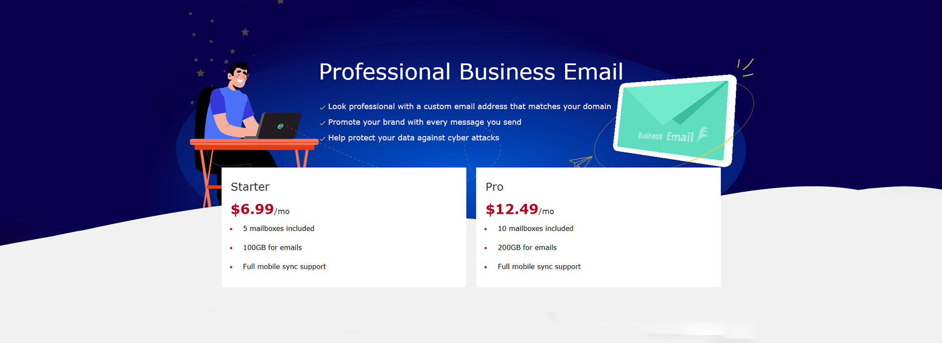 Cheap Business Email | Cheap Professional Email Account | Email Service Provider